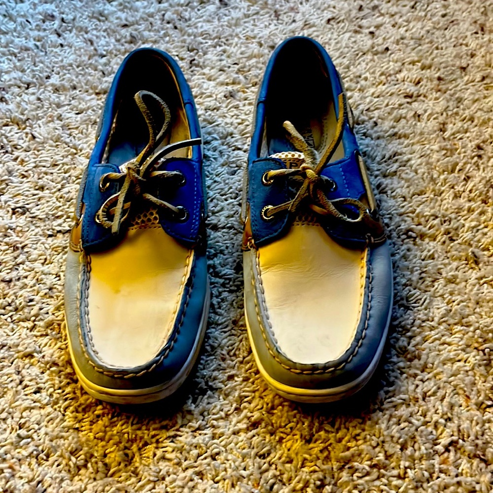 Sperry Top Sider Leather Womens Casual Shoes Size 7 M. Excellent Condition!